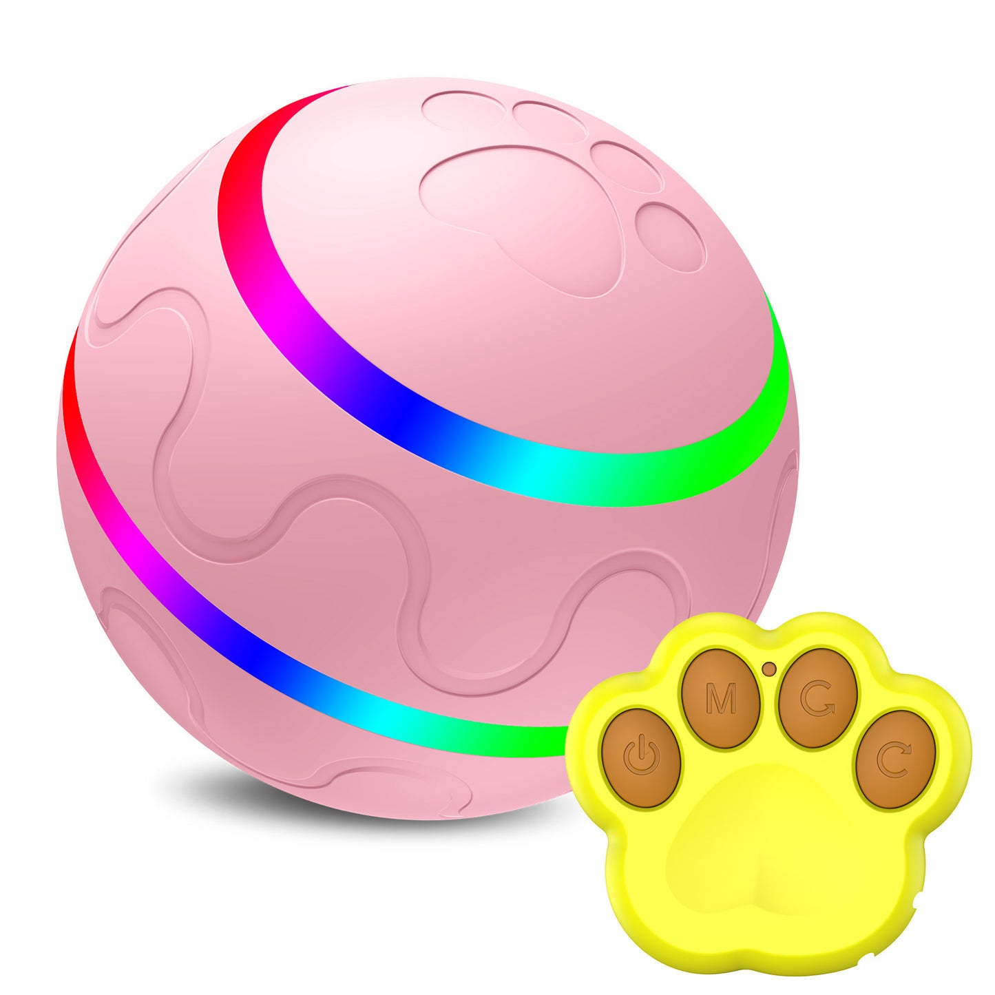 Intelligent Self Rotating Ball for Pets