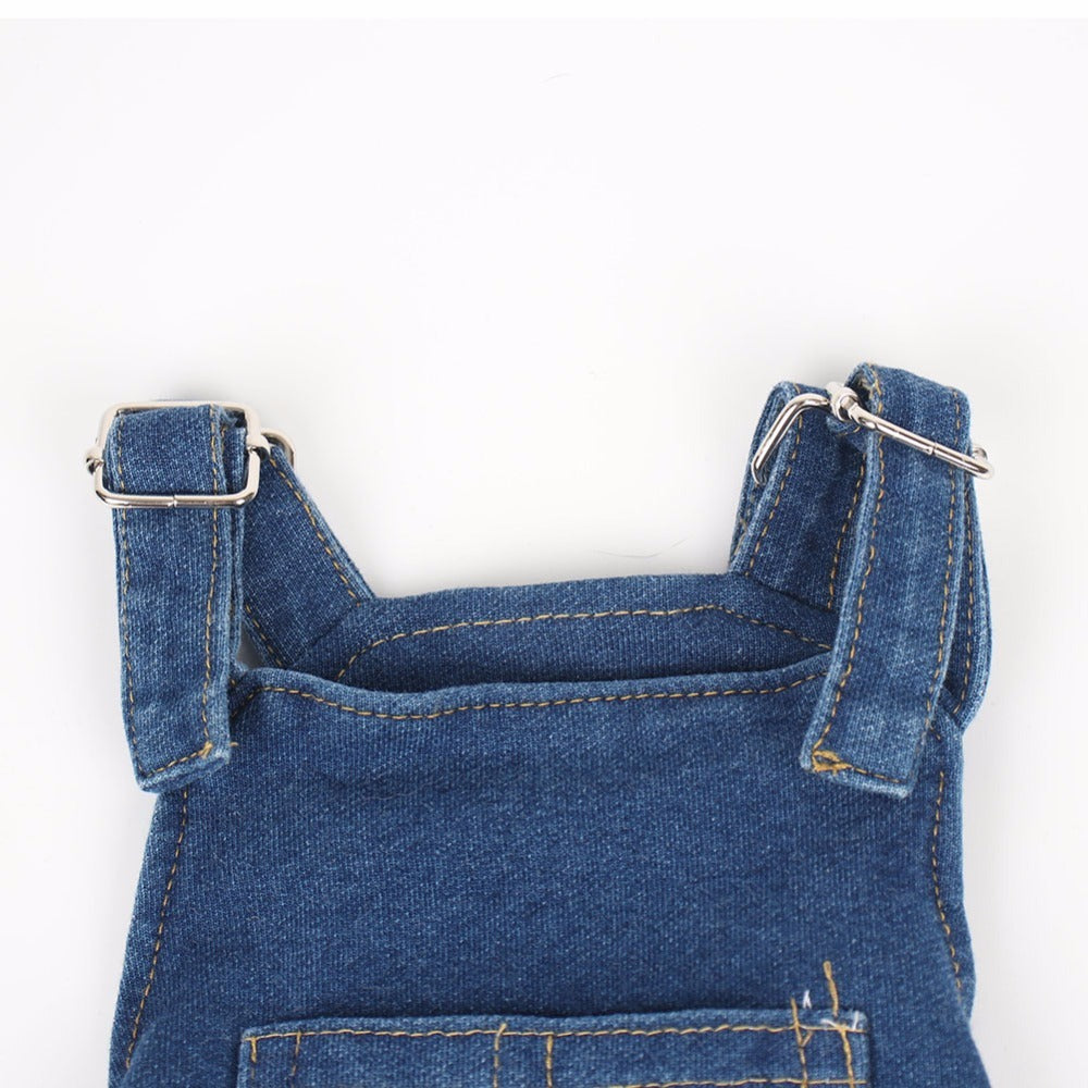 Cute Denim Set for FurBaby -Please do a twinning with Me my Hooman!!