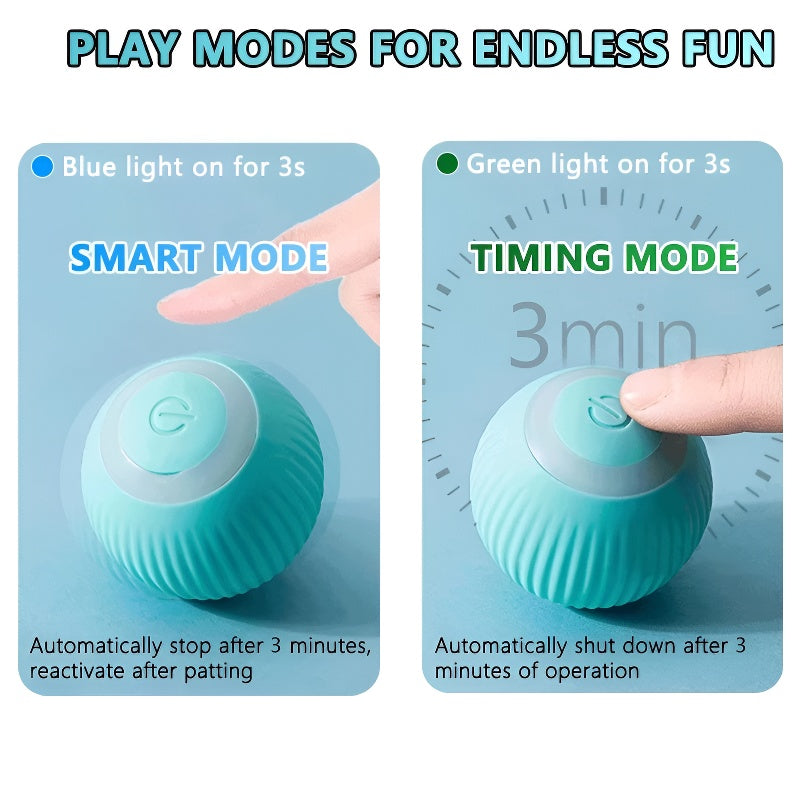 Interactive Ball Smart Toys Rolling for Pet Cat