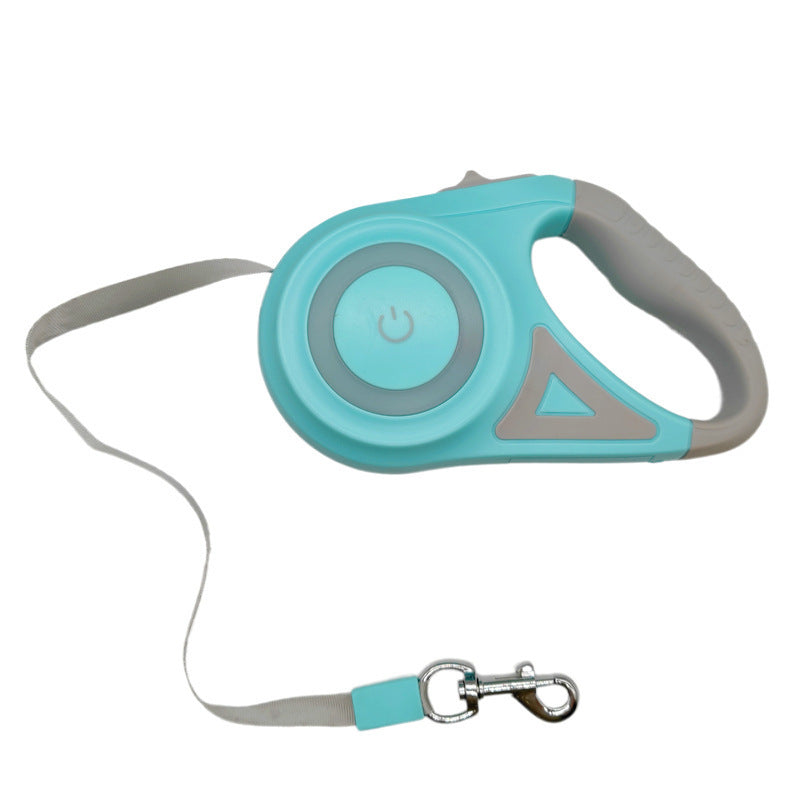 Light Retractable 3 And 5M Dog Leash