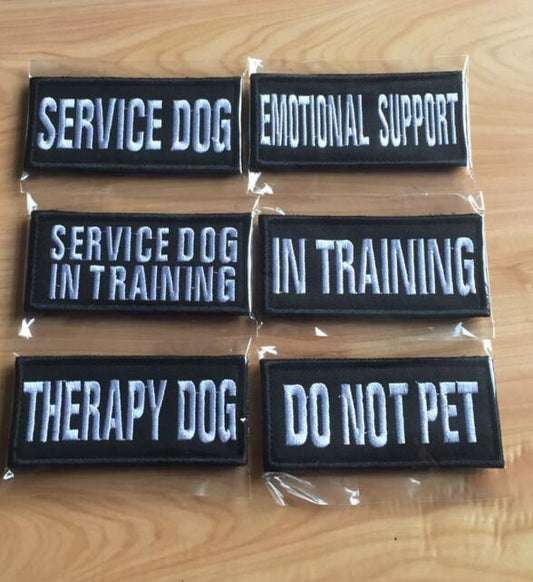 Pet Embroidered Badge Cloth Sticker