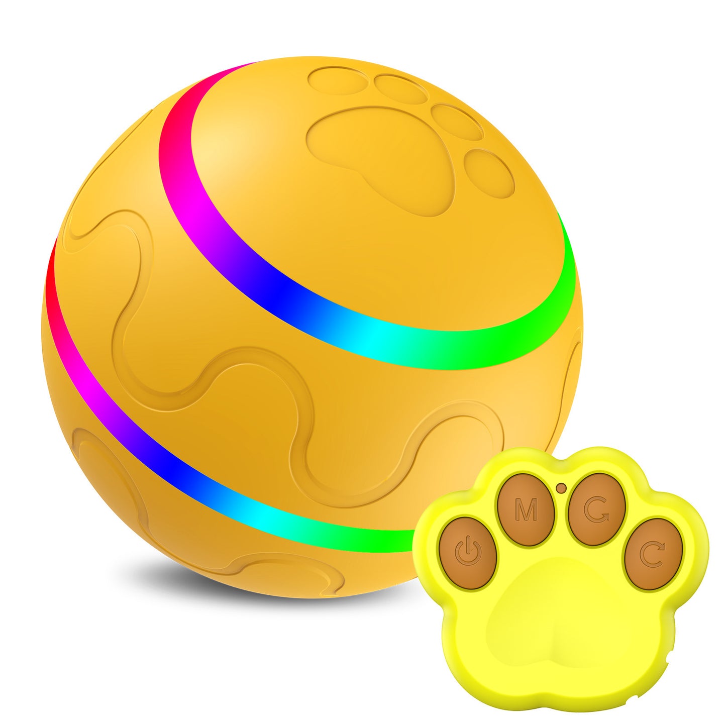 Intelligent Self Rotating Ball for Pets