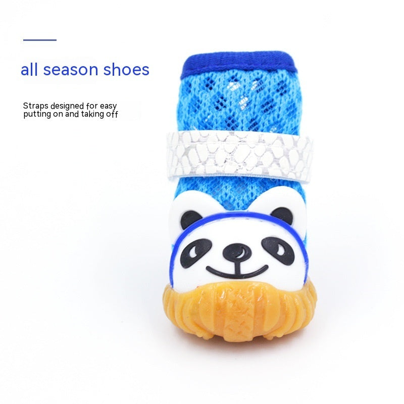 Soft Panda Head Breathable Mesh Shoes