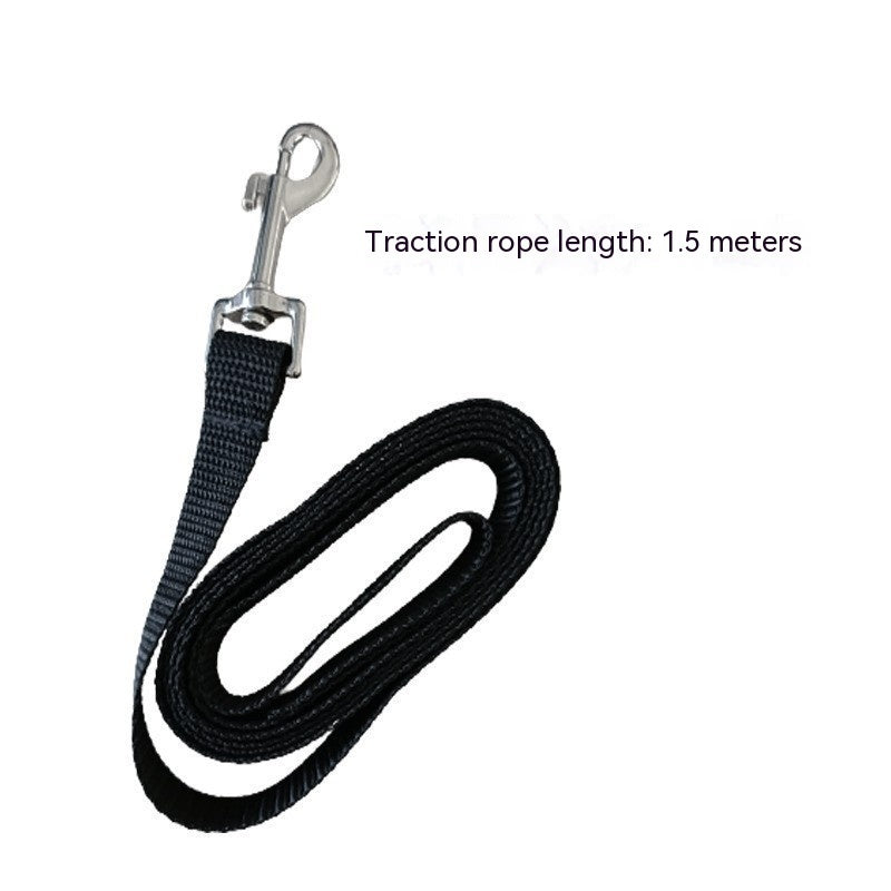 Pet Hand Holding Rope Anti Breaking Loose Suit Integrated Chest Strap