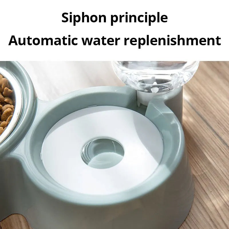 Automatic Food Water Feeder Container For Cats and Dogs
