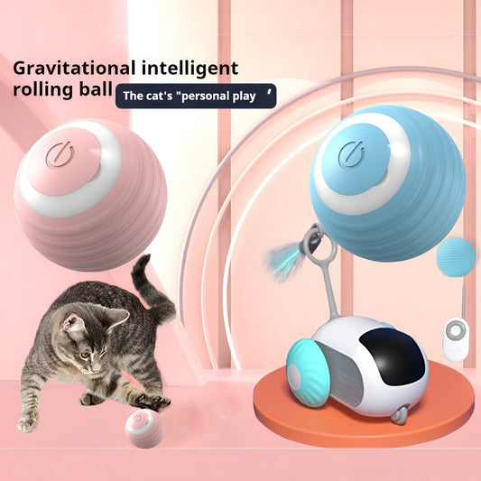 Interactive Ball Smart Toys Rolling for Pet Cat