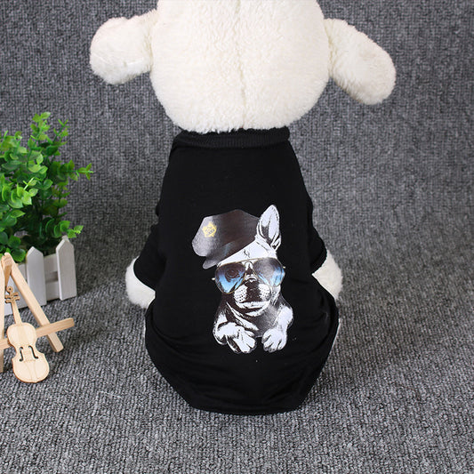 Funky Pet Dog Cotton Two-legged T-shirt