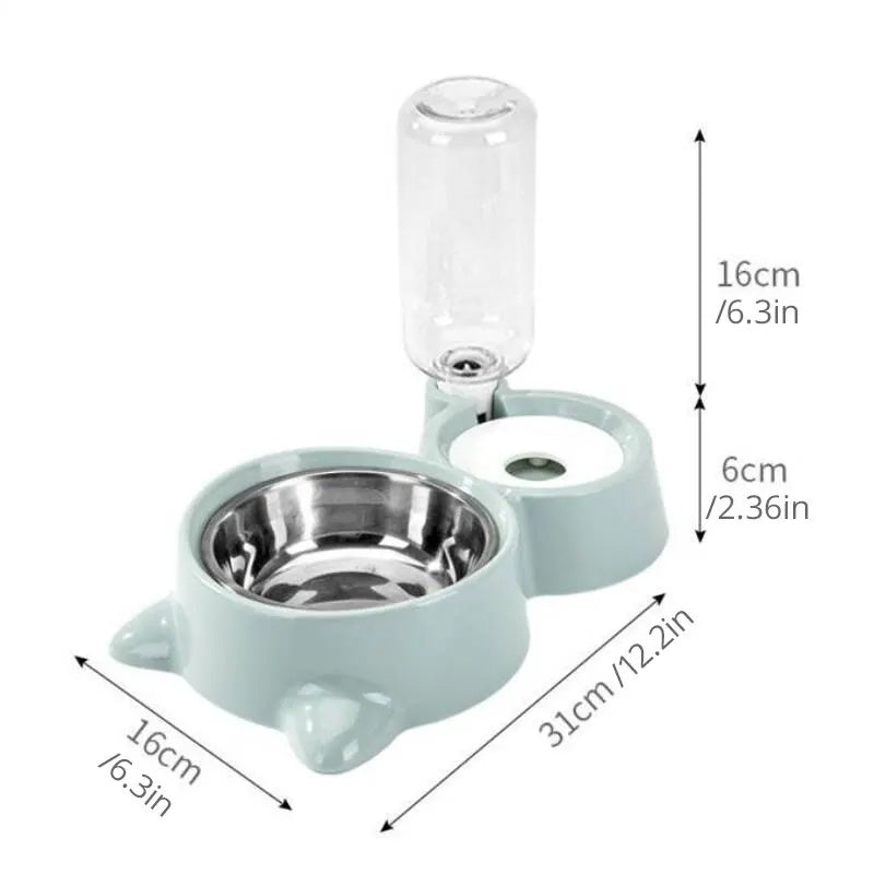 Automatic Food Water Feeder Container For Cats and Dogs