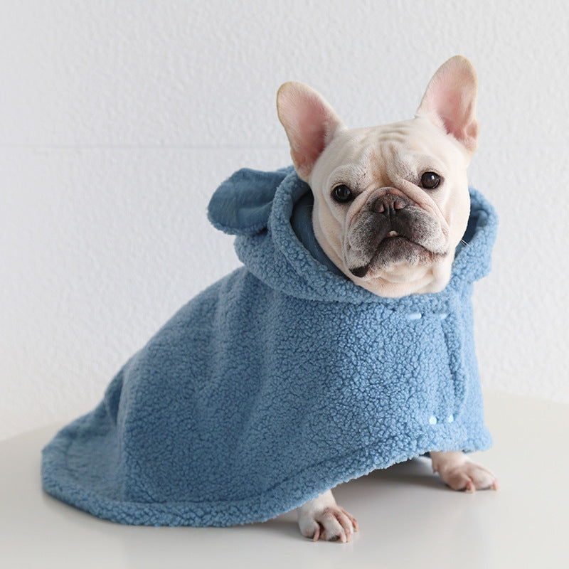 Cutest Thickened Fleece-lined Pet Shawl