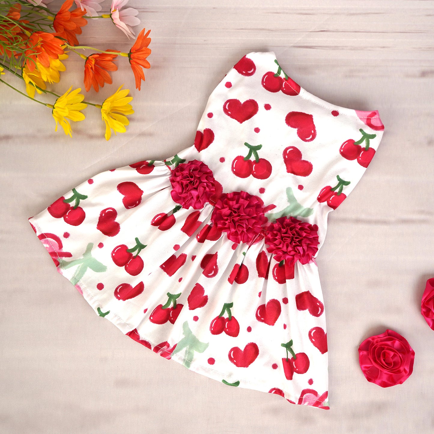 Creative and Cute Printed Dogs And Cats Skirt