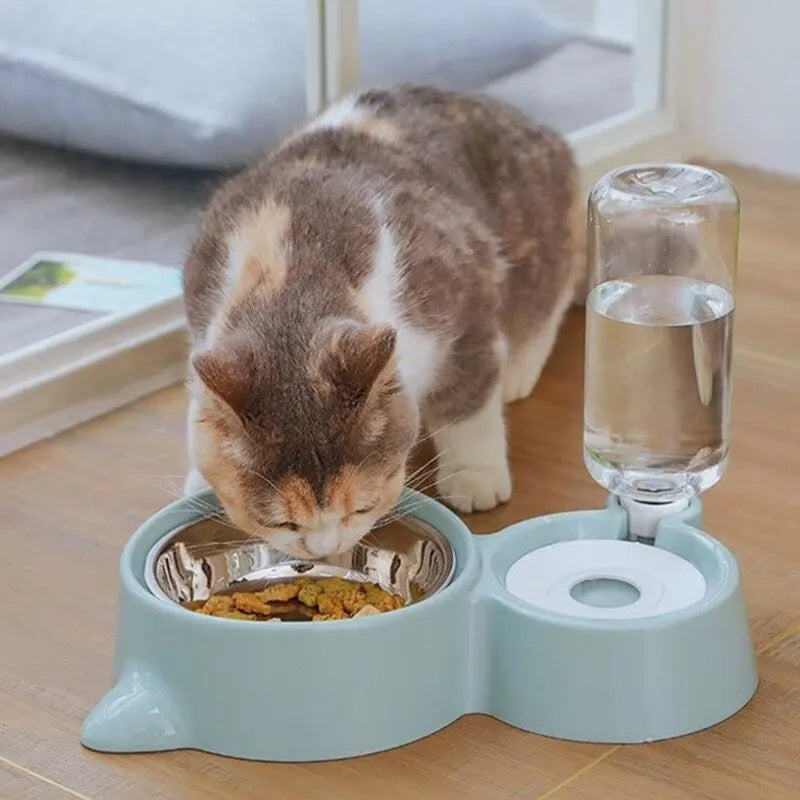 Automatic Food Water Feeder Container For Cats and Dogs