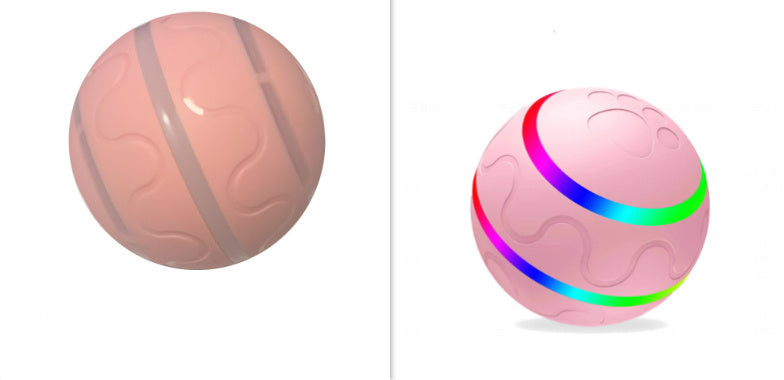 Intelligent Self Rotating Ball for Pets