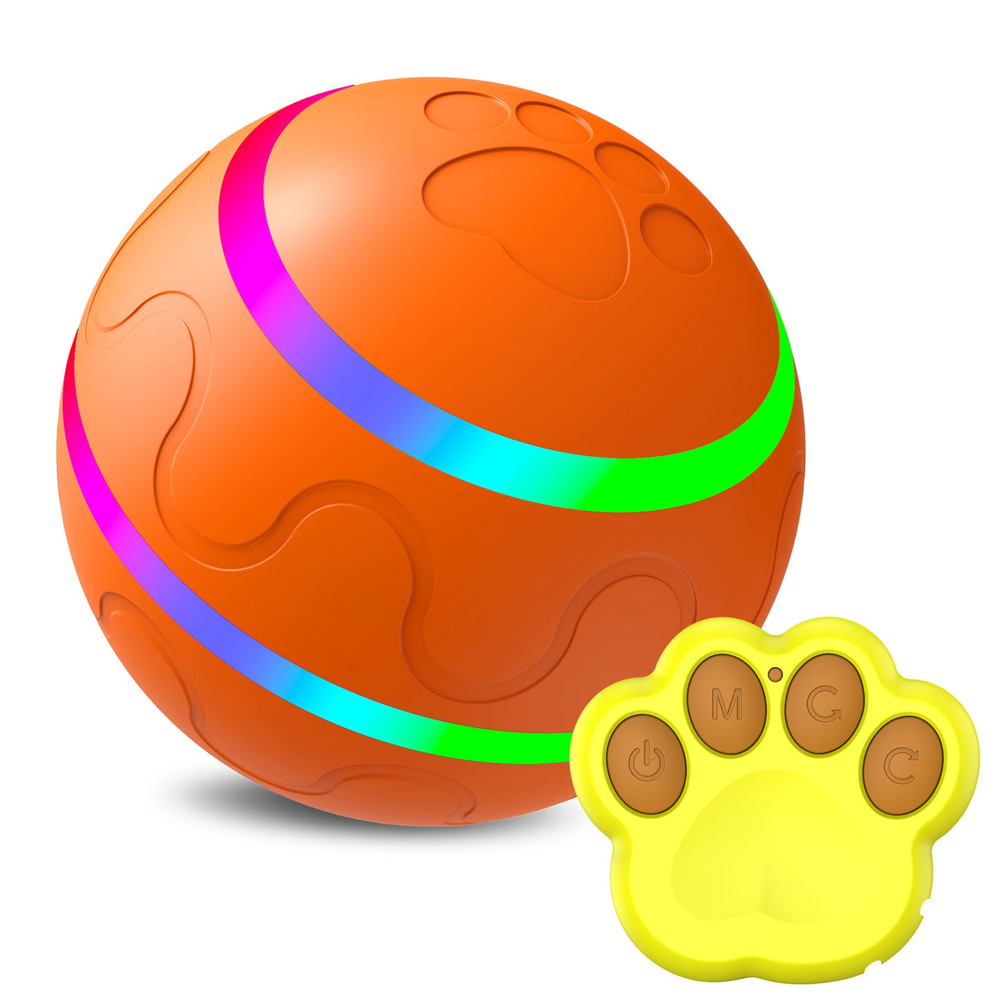 Intelligent Self Rotating Ball for Pets