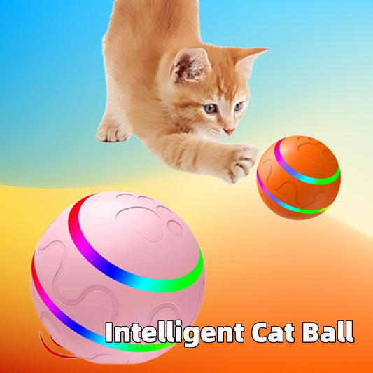 Intelligent Self Rotating Ball for Pets